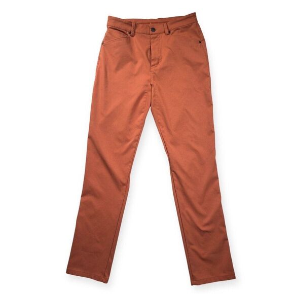 Myles Tour Pant in Sequoia Orange Pants Size 30x30 Stretch Fabric - Picture 1 of 6